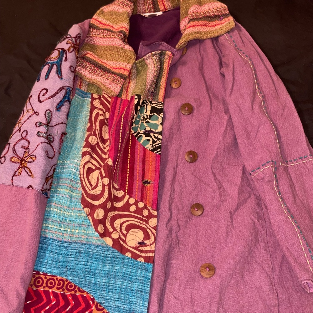 Patterned Coat